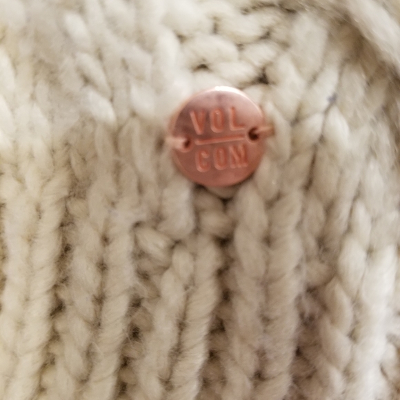 Volcom Cream Wool Sweater - Picture 2 of 3